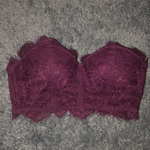 Burgundy bra - Picture 2 of 3